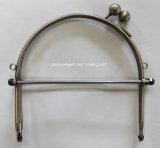 がま口持ち手ベンリー（AG）／13cm♪