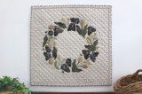 SALE／春のアレンジリース／チューリップ・ビオラ・菜の花♪（レースあり、無し）