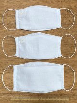 ２プリーツマスク2枚用キット（S、M、L型紙／ミニモチーフ付き）
