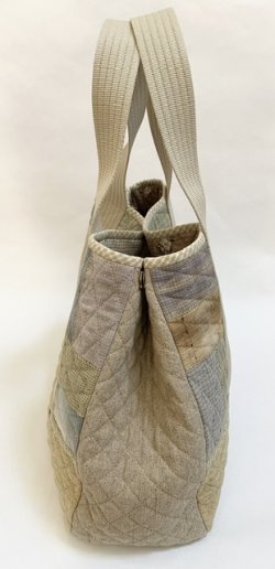 画像5: SALE/【キルトジャパン掲載】ワンパッチ 長方形のレッスンバッグ