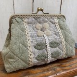 SALE／花・花がま口ポーチ