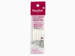 画像1: Sewline（ソーライン）アクアイレーサー 水消しペン用 替えペン先（6本入り）