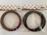 30％OFF／木工バッグ持ち手／直径16cm×2本／黒または茶