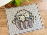 【キルトジャパン掲載】春の花かご（商品番号：5-82）