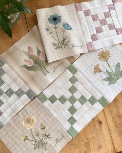 画像12: マンスリーキルト2025／Birth Month Flowers（送料無料／10月末まで）