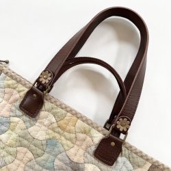 画像3: 持ち手＆レザーオンテープ（スプールの縦長2wayバッグ用）