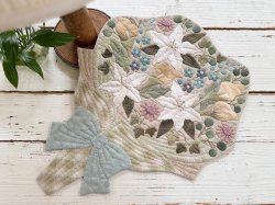 画像1: 【キルトジャパン掲載】カサブランカのブーケ（商品番号：5-95）