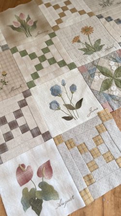 画像15: マンスリーキルト2025／Birth Month Flowers（送料無料／10月末まで）