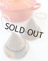 画像: 三角なべつかみ2個セット♪