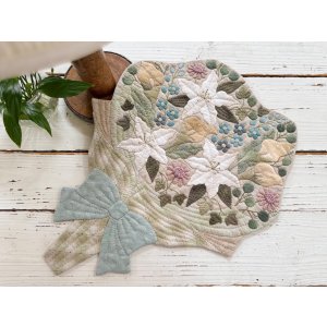 画像: 【キルトジャパン掲載】カサブランカのブーケ（商品番号：5-95）