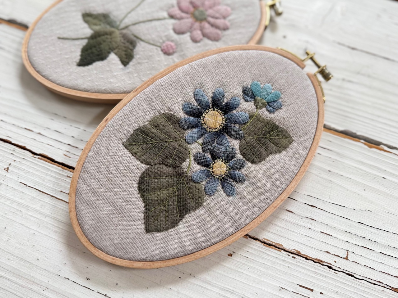 画像2: だ円の花フレーム／サイネリア（商品番号：5-103）